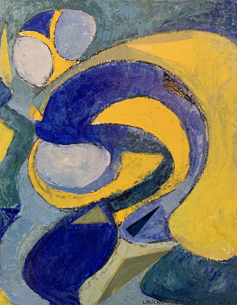 Strangers series of paintings by Mary Laucks